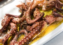 GREEK- STYLE GRILLED OCTOPUS
