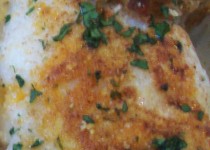 Baked Sole with Tarragon and Roasted Shallot-Garlic Butter