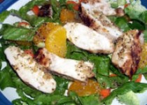 Asian Chicken Salad with Spicy Orange Vinaigrette