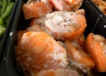 Scalloped Yams with Praline Topping